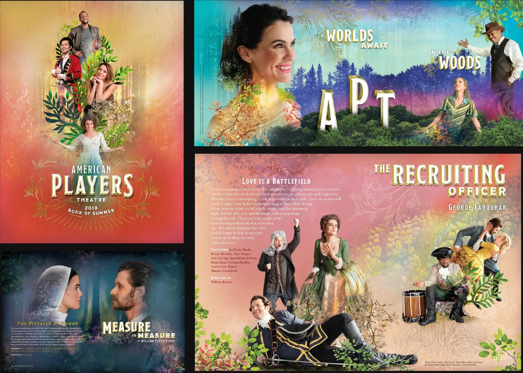American Players Theatre: 2018 season: Book of Summer