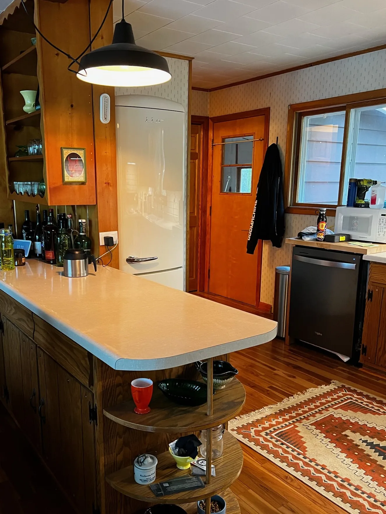 Cloudscape Cabin: Kitchen remodel, 2022, before