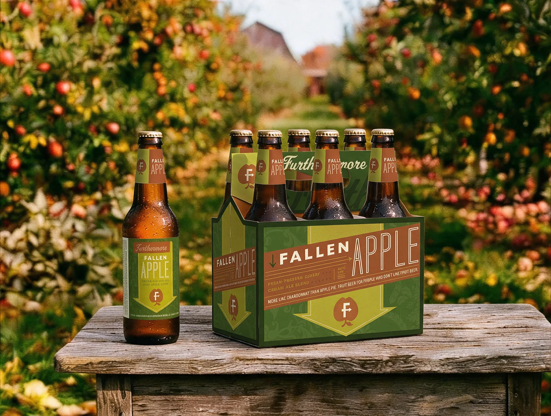 Furthermore Beer: Fallen Apple six-pack