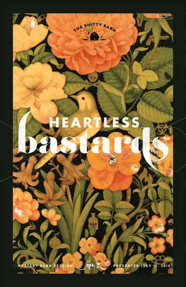 Posters: Heartless Bastards at The Shitty Barn