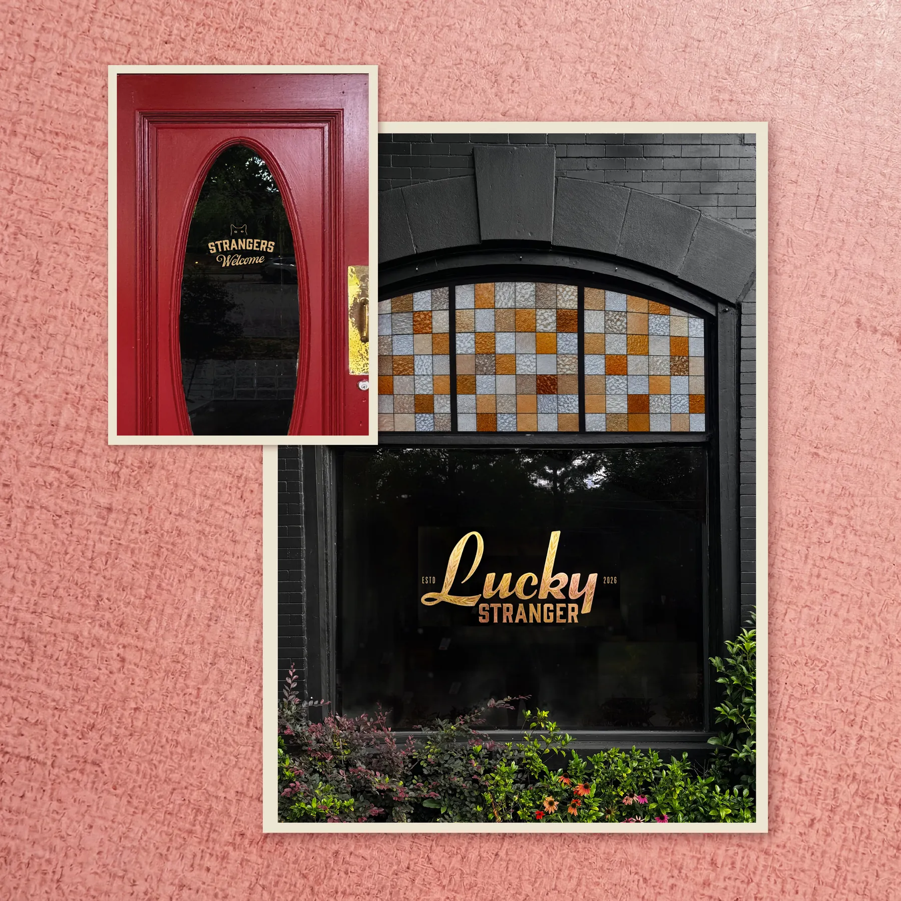Lucky Stranger exterior signage in Avondale, Birmingham
