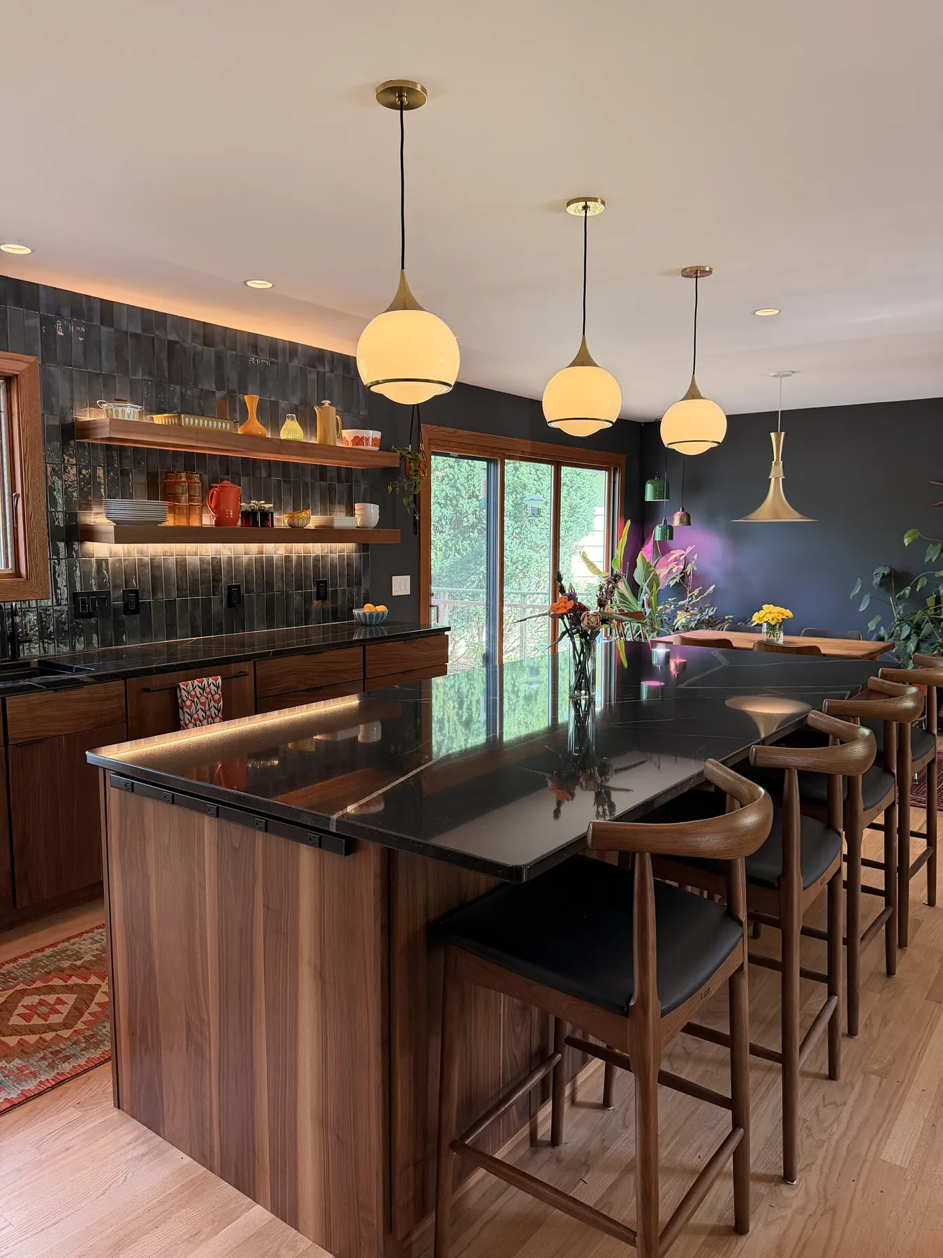 Madison Midcentury Home: The island