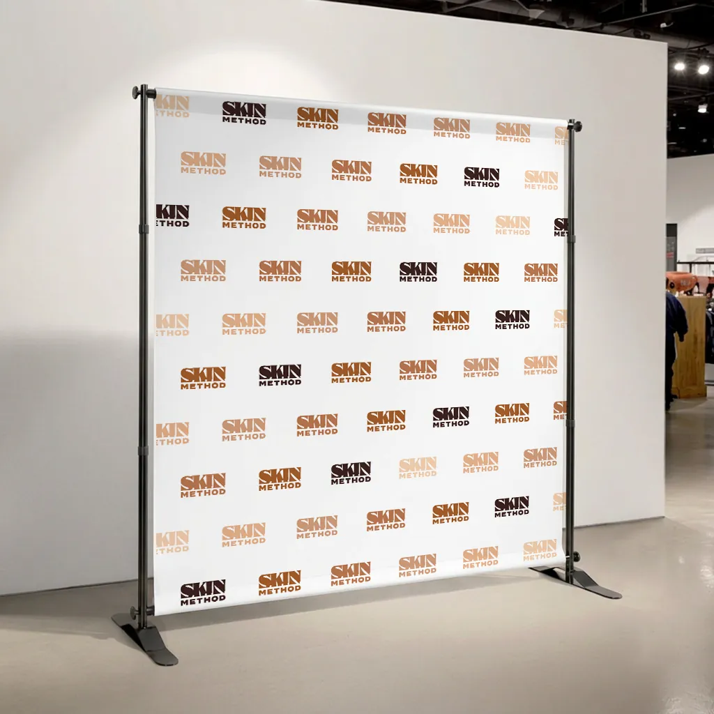 S.K.I.N. Method: Step and repeat backdrop