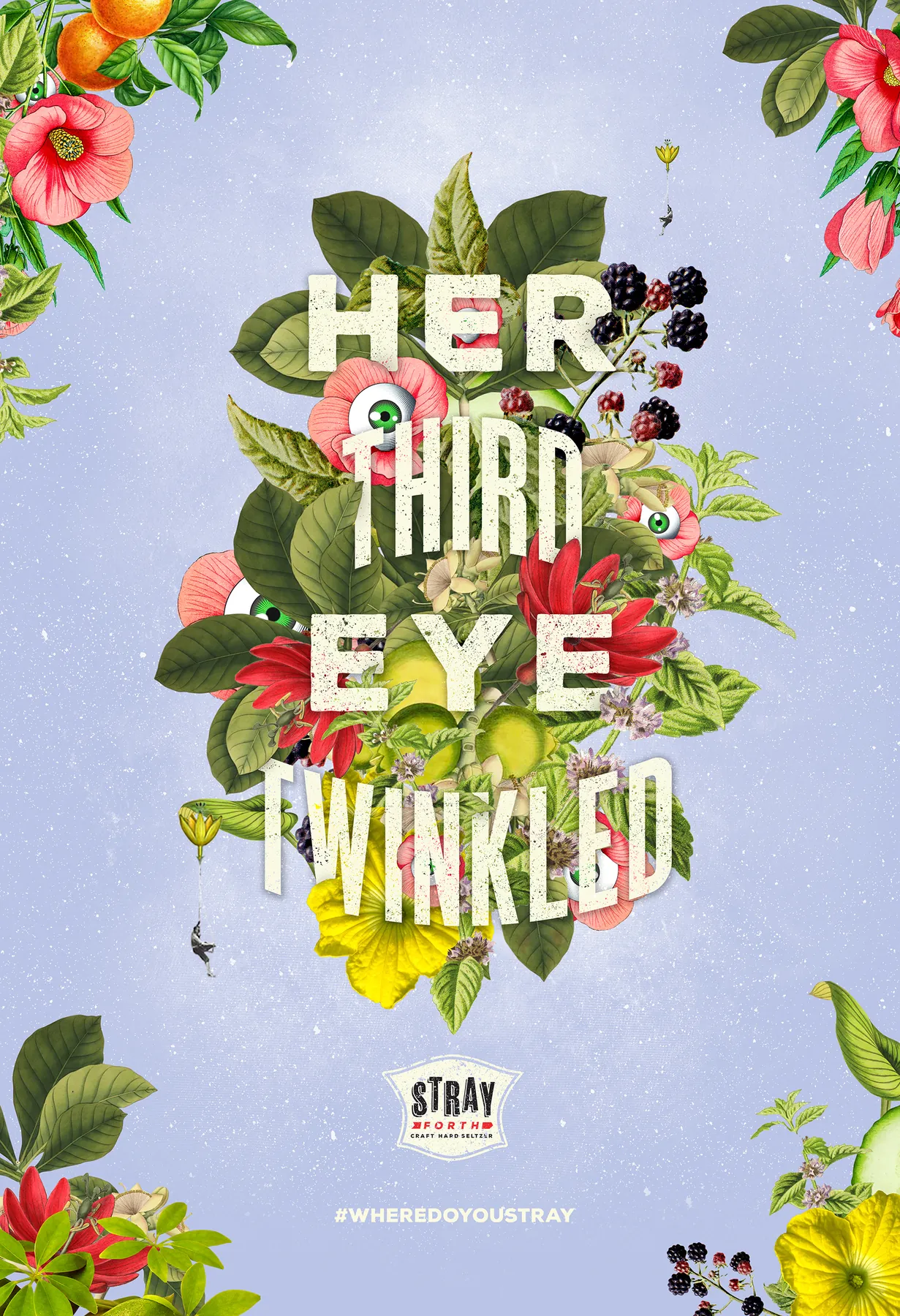Stray Forth Hard Seltzer: Promotional poster